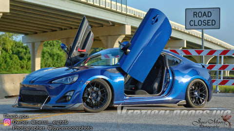 Jacob's Scion FR-S featuring Vertical Lambo Doors by Vertical Doors, Inc.