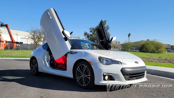 Subaru BRZ from California featuring Vertical Lambo Doors Conversion Kit by Vertical Doors, Inc.