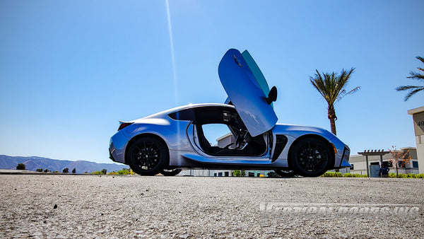 Toyota GR86 from Arizona featuring Vertical Door conversion kit by Vertical Doors, Inc. AKA "Lambo Doors"