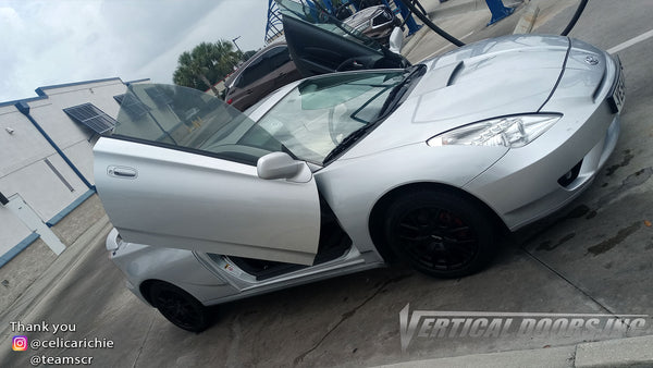 Check out Richard's @celicarichie Toyota Celica from Florida featuring Vertical Lambo Doors Conversion Kit by Vertical Doors, Inc.