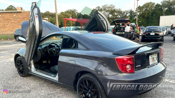 Check out Richard's @celicarichie Toyota Celica from Florida featuring Vertical Lambo Doors Conversion Kit by Vertical Doors, Inc.
