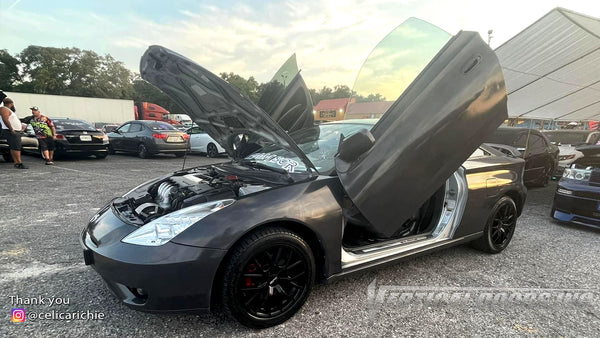 Check out Richard's @celicarichie Toyota Celica from Florida featuring Vertical Lambo Doors Conversion Kit by Vertical Doors, Inc.