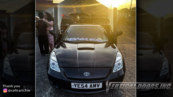 Check out Richard's @celicarichie Toyota Celica from Florida featuring Vertical Lambo Doors Conversion Kit by Vertical Doors, Inc.