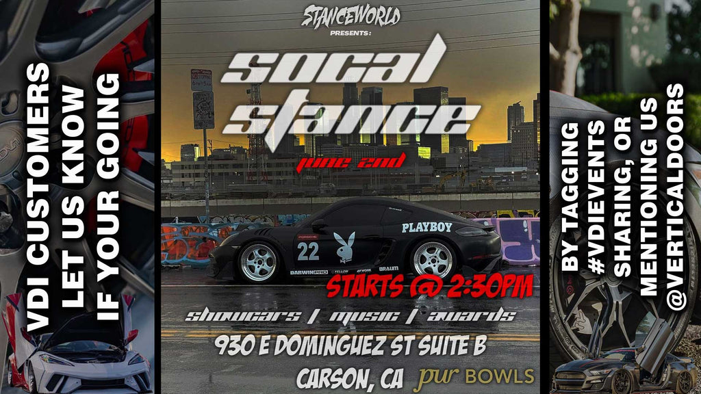 CAR SHOW | 6/2/24 | CARSON, CA | @stanceworldco