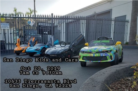 San Diego Kids and Cars car club