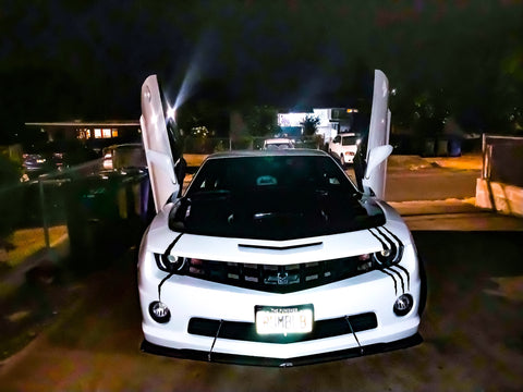 Rumble from Hawaii, Chevrolet Camaro 5th Gen featuring Vertical Doors, Inc., Vertical Lambo Doors