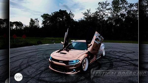Car Show | 8/6/23 | Daytona Beach, FL | NeXgen Daytona Beach Edition| Come and check out @dreamscat392 Dodge Charger with Vertical Lambo Doors by Vertical Doors, Inc.