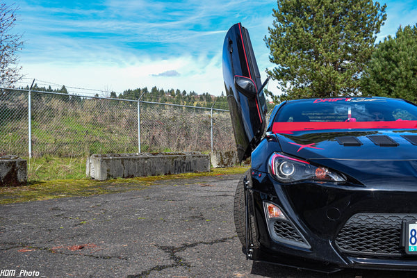 Check out Jimmy's @FRSJimbo Scion FRS from Oregon featuring Vertical Lambo Doors Conversion Kit from Vertical Doors, Inc.