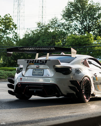 Joaquin's Toyota 86 GT featuring Vertical Lambo Doors Kit and Rocket Bunny wide body kit