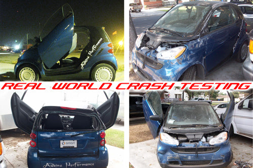 Vertical Doors, Inc. Kits Real World Crash Test