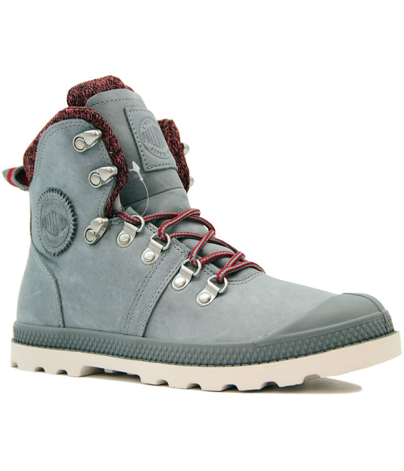 Palladium Pallabrouse Hikr LP Women's Monument/CRL/Marshmallow Suede Ankle Hiking Boots