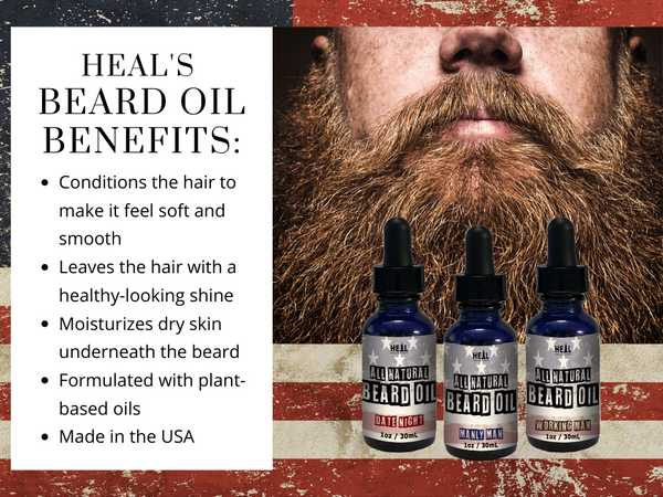benefits of natural beard oil