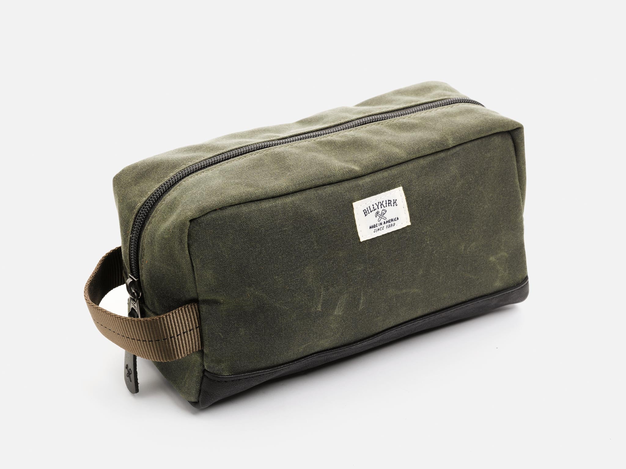 canvas toiletry bag