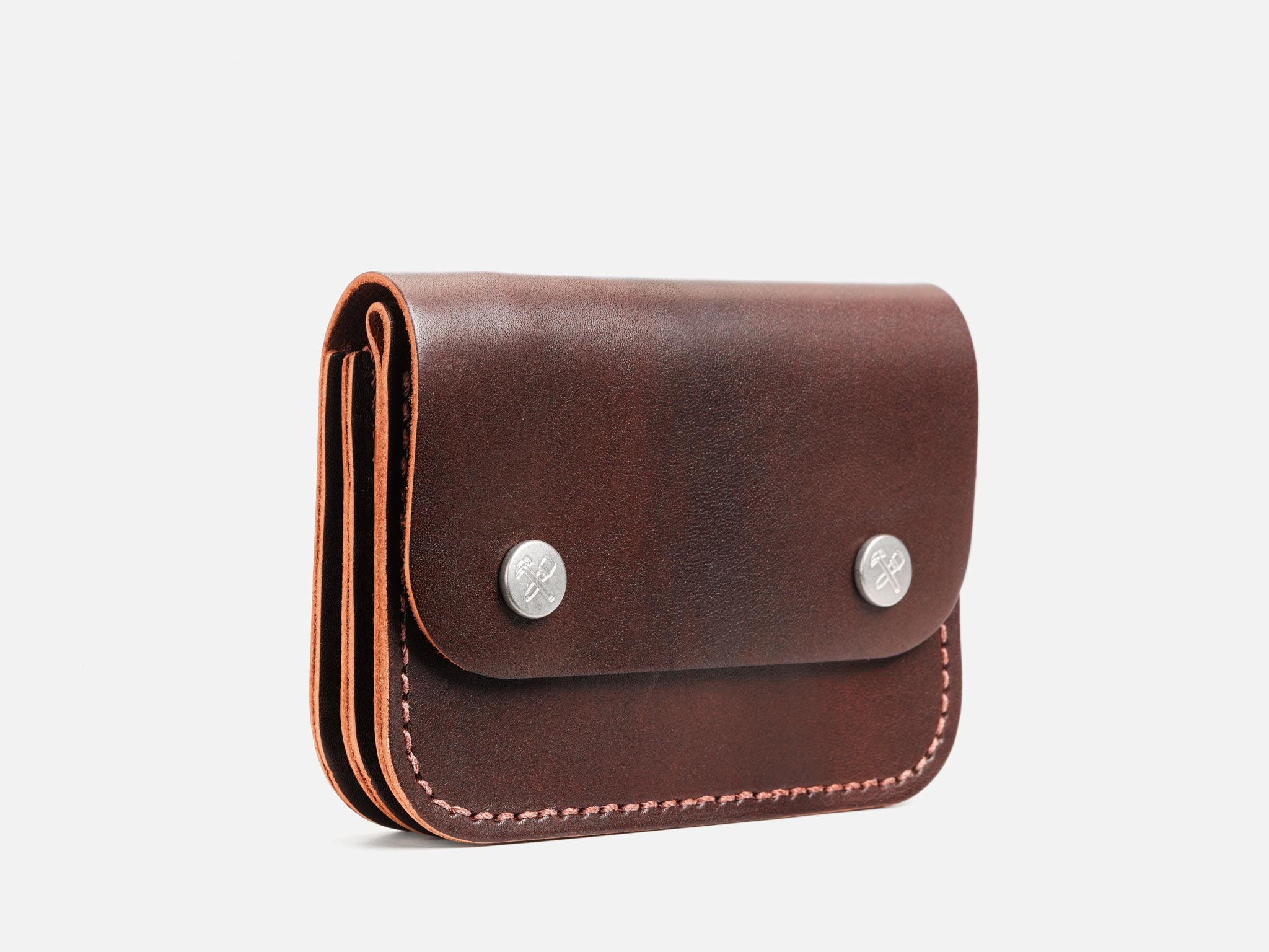 No. 262 Small Leather Trucker Wallet, Brown – Billykirk
