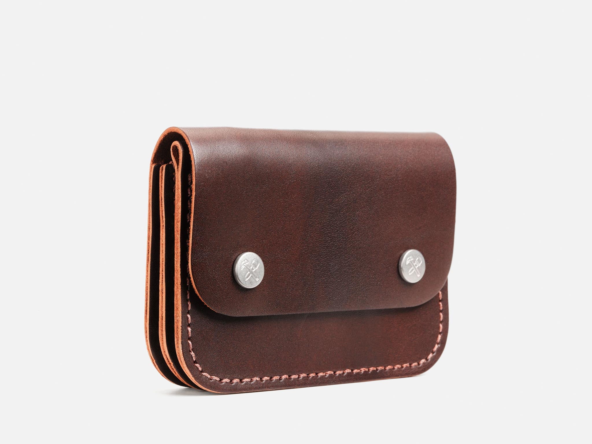 Leather Long Trucker Wallet