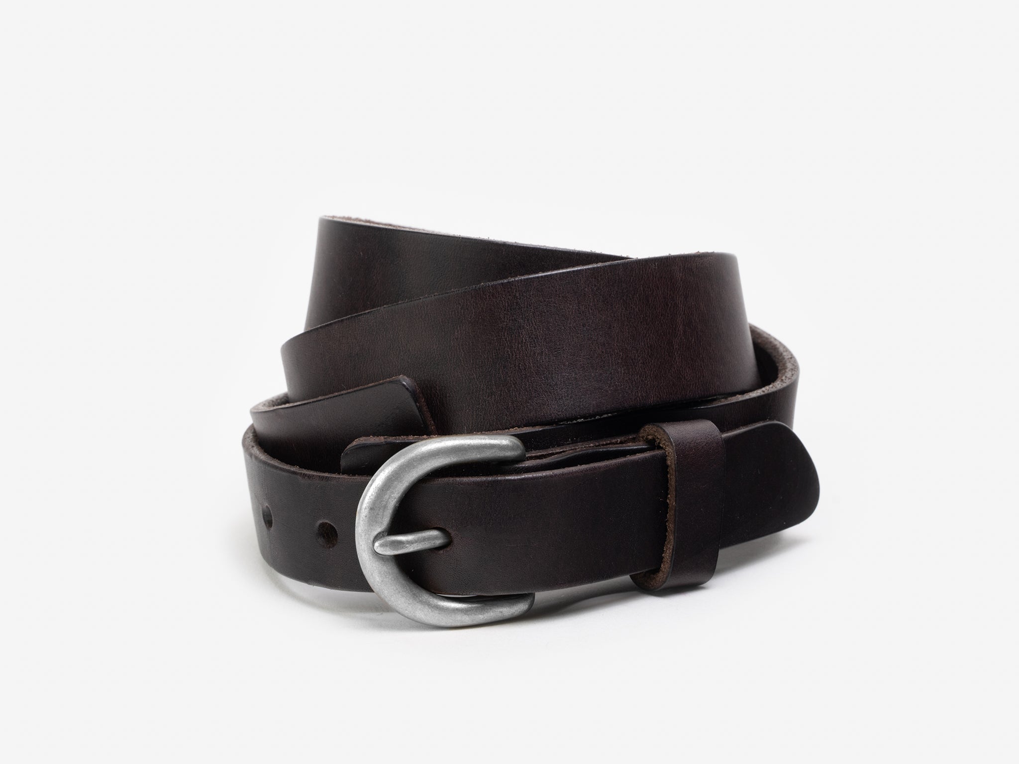 No. 222 Harness Buckle Belt, Brown – Billykirk