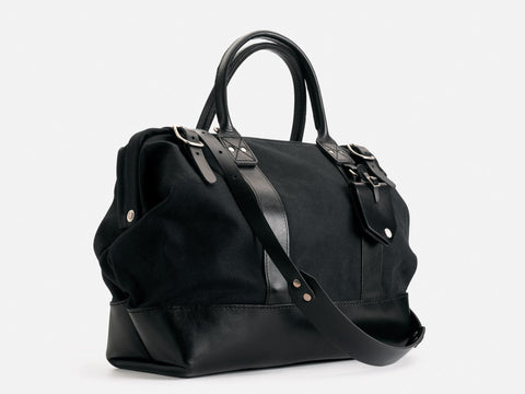 Leather Designer Bags - Waxed Canvas - Denim - Billykirk
