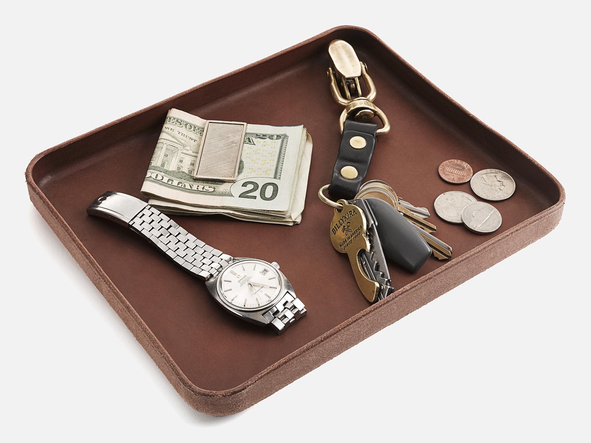 Valet Vegan Leather Tray (Tan) Buy At DailyObjects