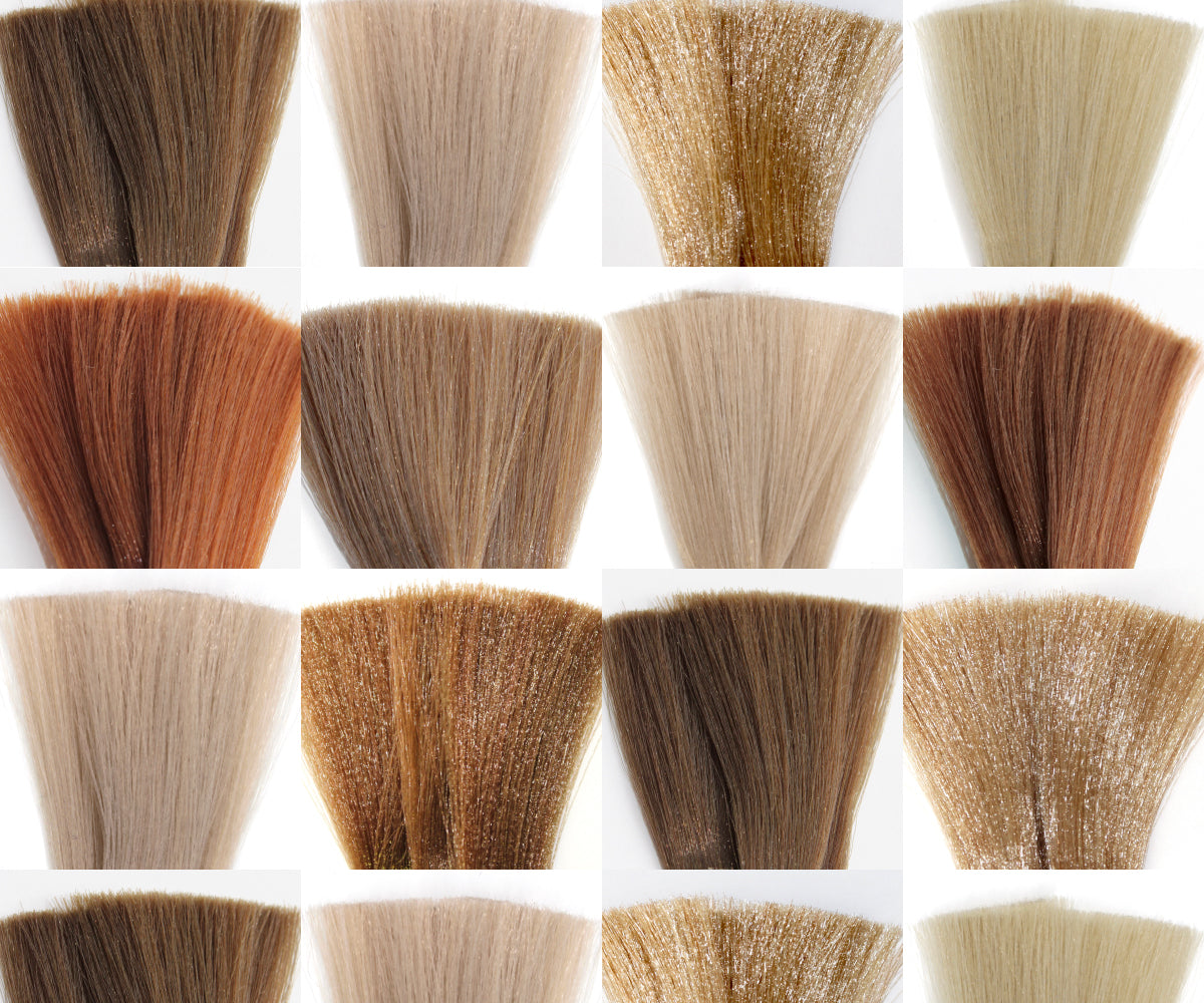 Hair Color Chart Shades of Blonde Brunette Red  Black