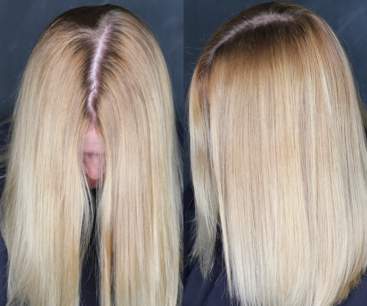 How I Went From Dark Blonde To Light Blonde Without Bleach My