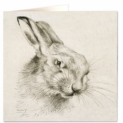 Archivist Greeting Cards, Hare
