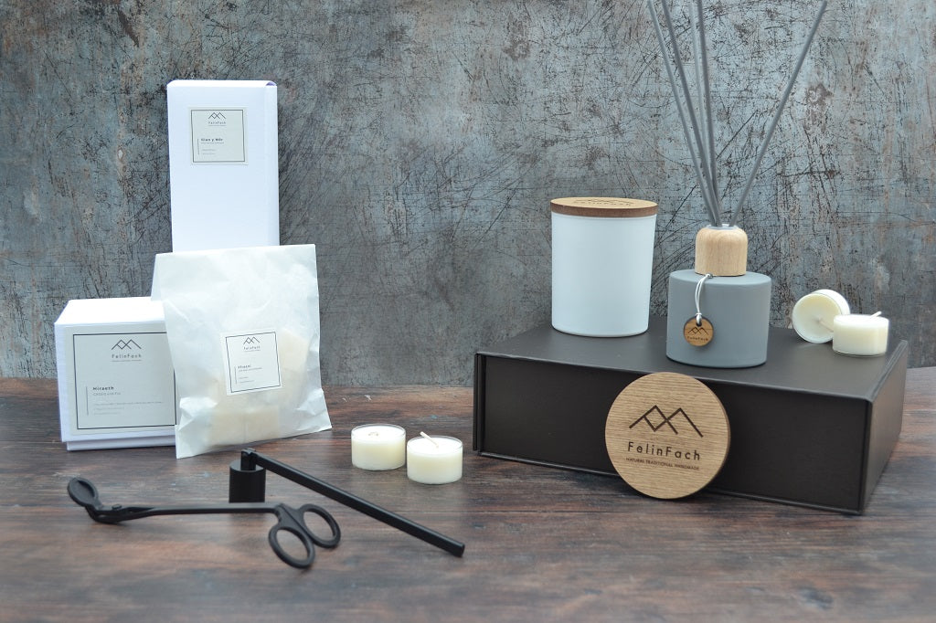 Welsh candles - All our handmade candles, diffusers and wax melts are made in Pembrokeshire, west Wales