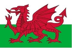 Welsh flag, Wales Flag - Current Welsh flag since 1959