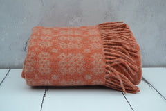 Welsh Blankets hand woven in the Caernarfon pattern design - Epynt