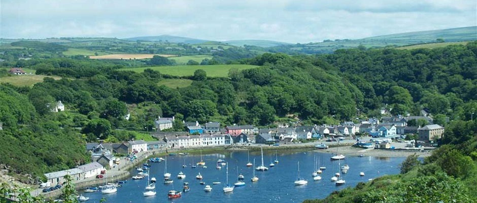 Fishguard in Welsh - Lower Fishguard - Cwm Abergwaun