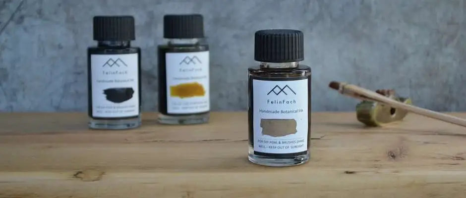 Walnut Ink - Botanical Inks, handmade natural inks
