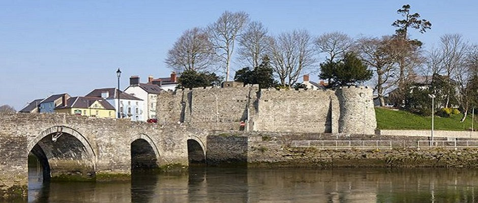 Pembrokeshire Castles - Cardigan castle, just over the county border in Ceredigion