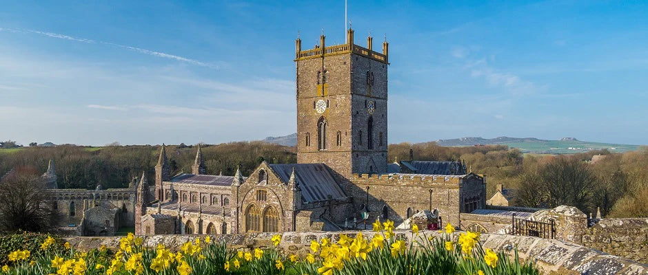 Pembrokeshire Coast National Park - St Davids Cathedral in St Davids City
