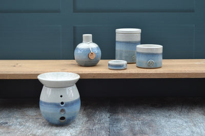 Stoneware Pottery Sky Glaze Family