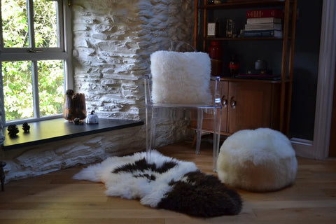 How to clean a sheepskin rug - rugs, cushions and footstools