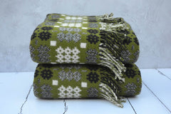 Welsh Blanket Patterns - Afon Elan blanket