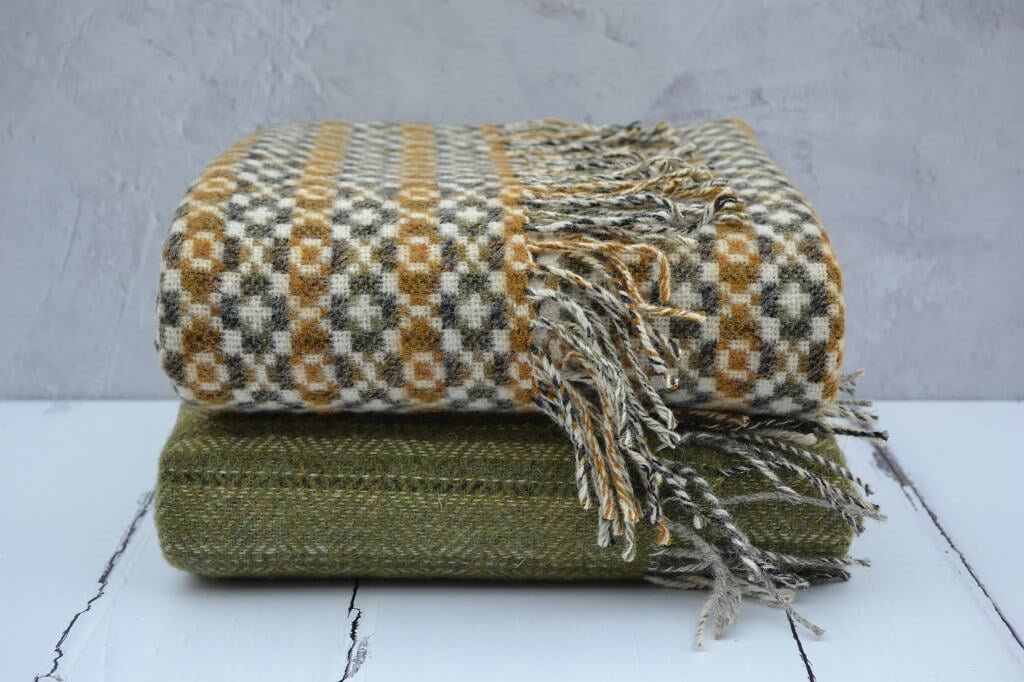 Welsh Blankets - Hand woven in Wales in limited numbers in pure new wool