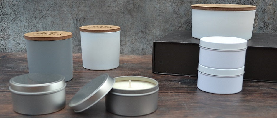 Candles in Tins. Handmade candles in tins with soy wax in Pembrokeshire, Wales UK