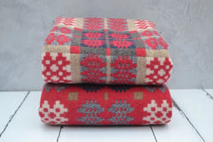 Welsh blanket patterns - Caernarfon Pattern