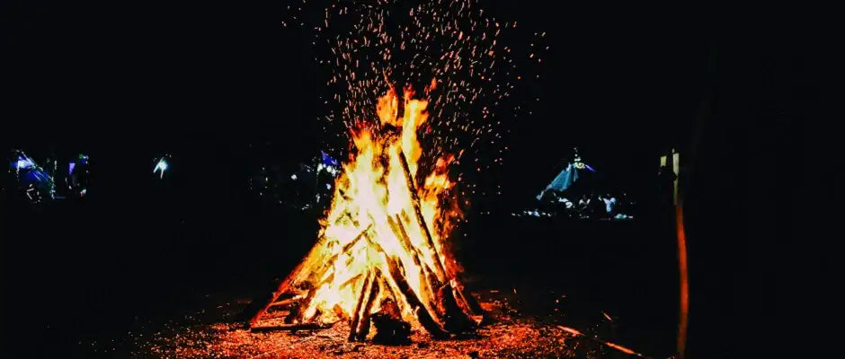 Welsh for fire - a bonfire