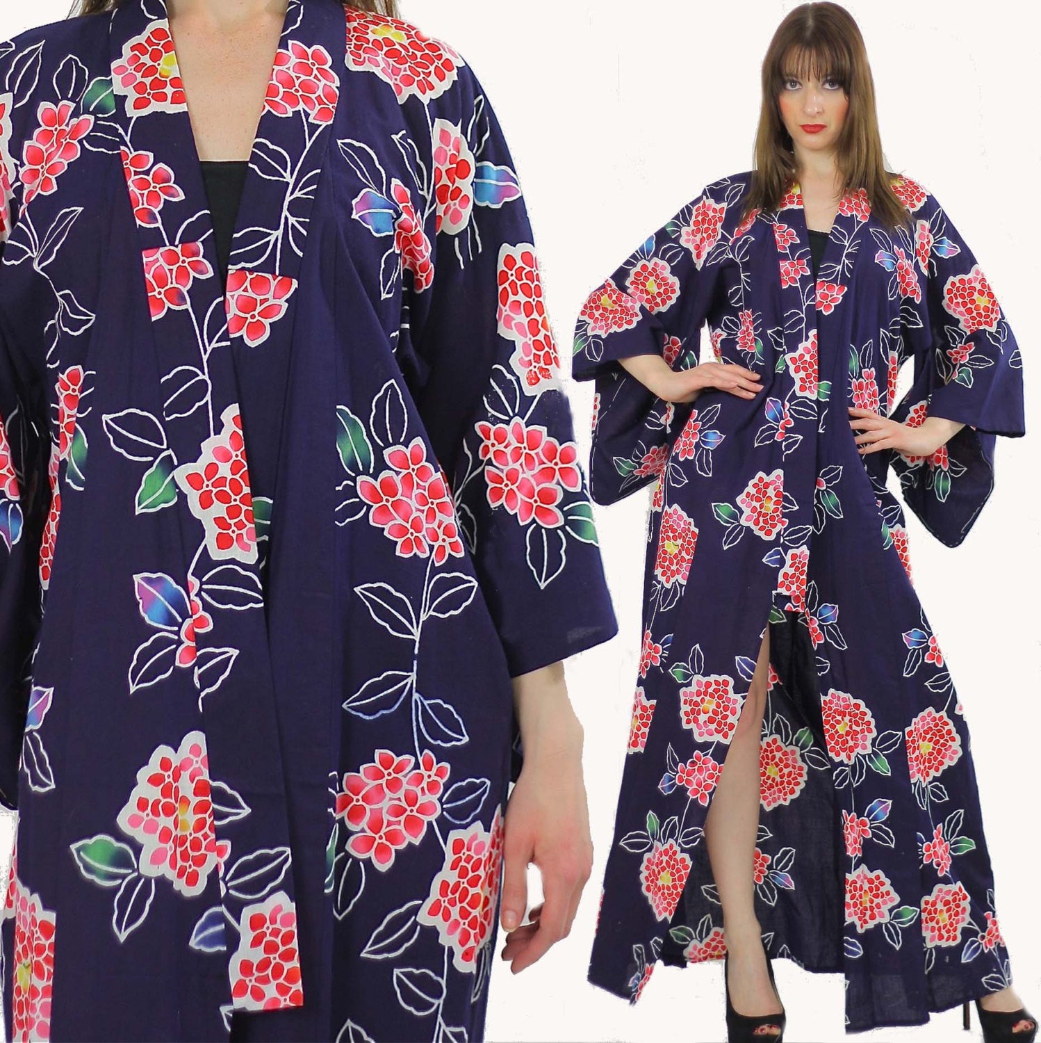 70s kimono dress