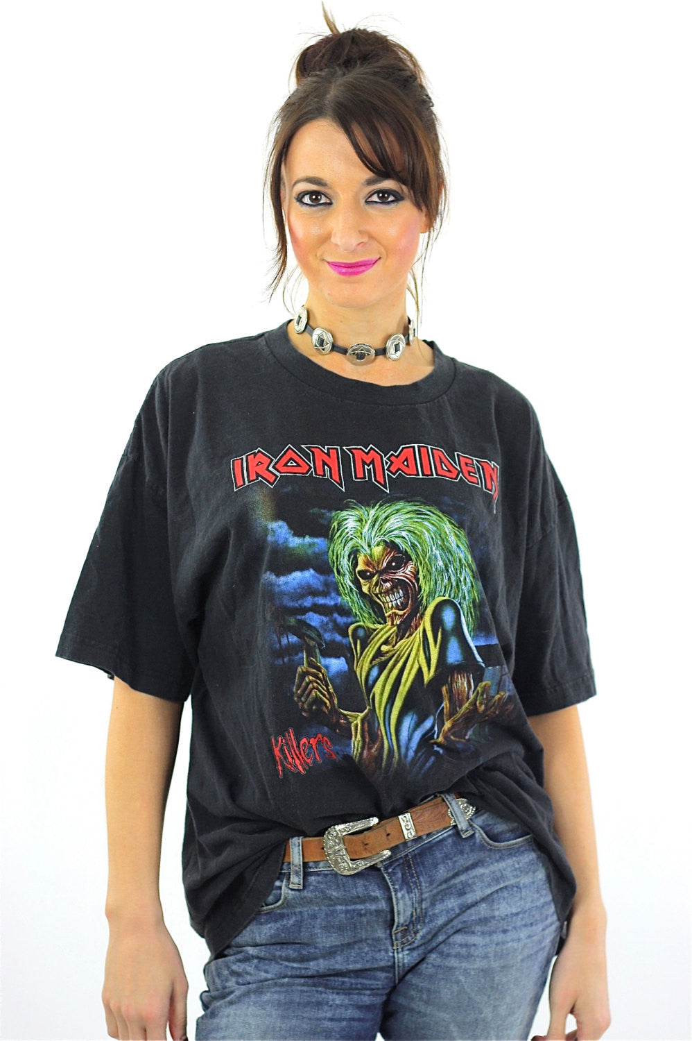 Iron Maiden Killers Tour tshirt concert tee Band shirt rock n roll ...
