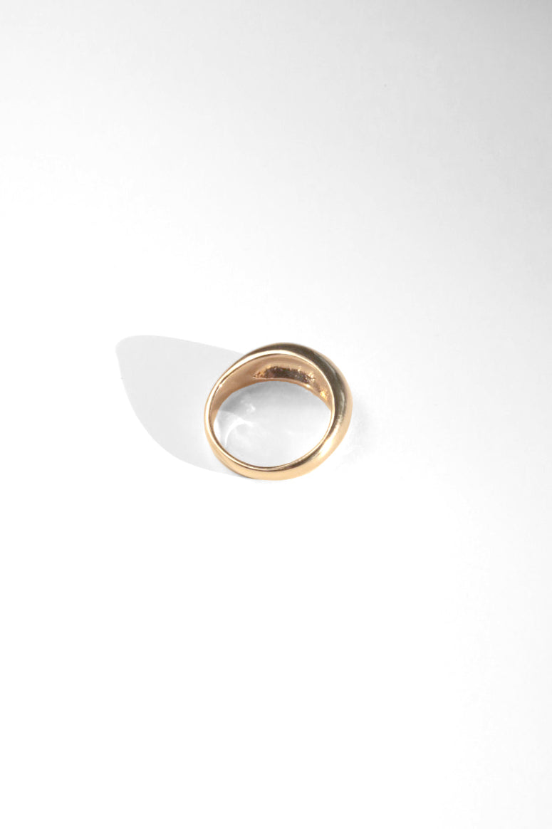Sawyer Dome Ring in Vermeil