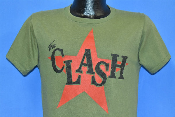 80s The Clash Rip It Up Out of Control Tour Punk t-shirt Large