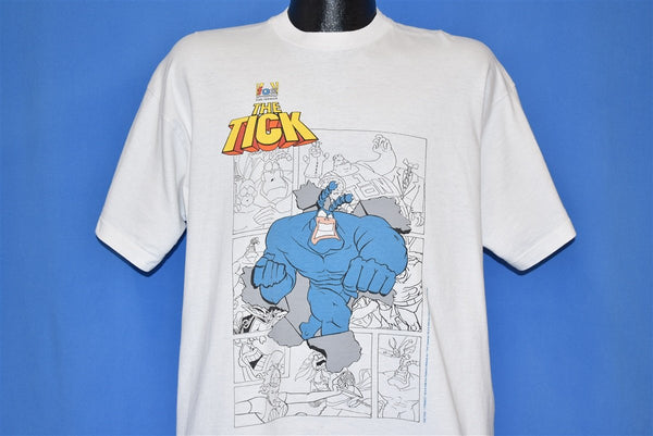 90s The Tick Cartoon TV Show Fox Kids t-shirt Extra Large – The