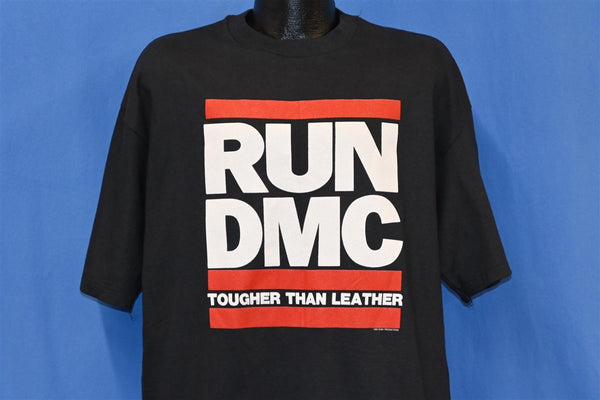 80s NWT Run DMC Adidas Tougher Than Leather Tour t-shirt Large 