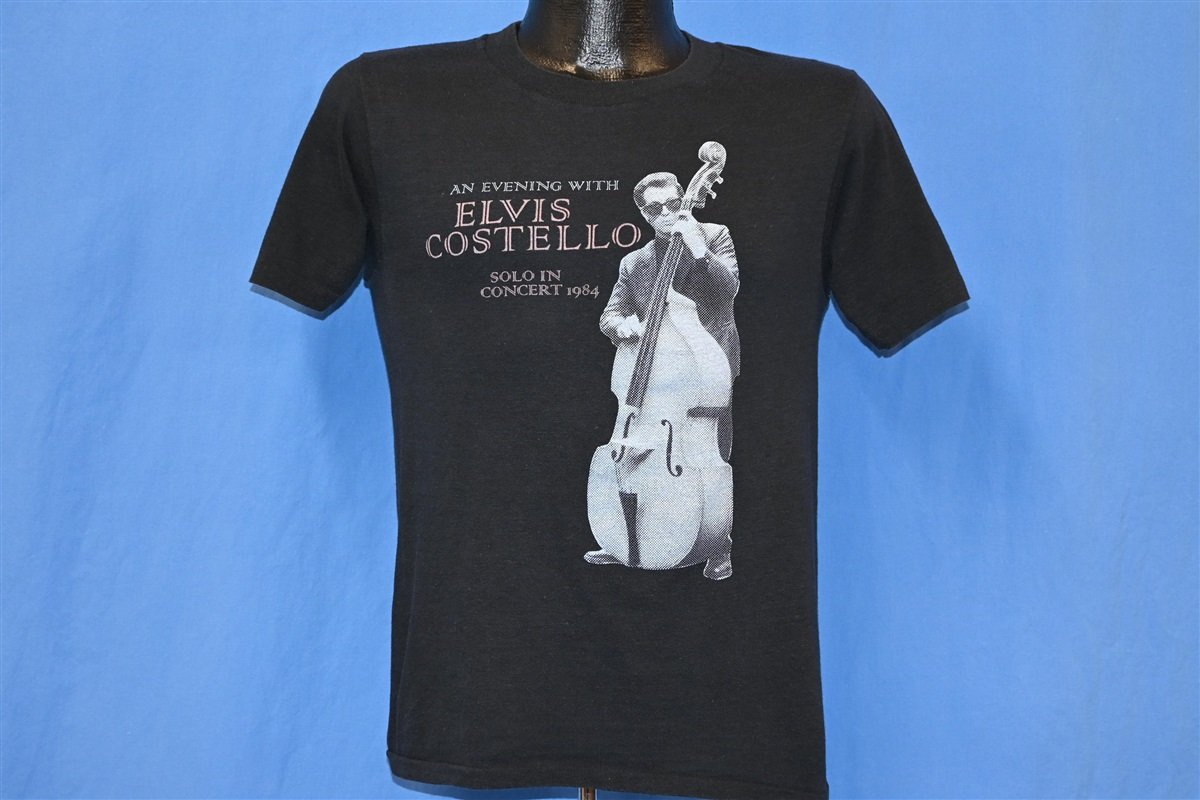送料無料/プレゼント付♪ VINTAGE Elvis Costello T-shirts - 通販