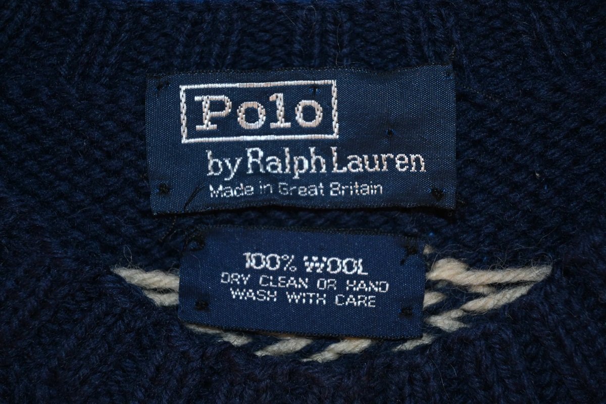 90s Polo Ralph Lauren Reindeer Christmas Wool Sweater Small - The Captains  Vintage