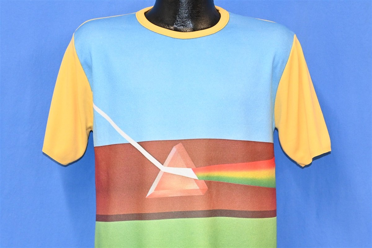 70s Pink Floyd Dark Side of the Moon Poly Jersey t-shirt Medium