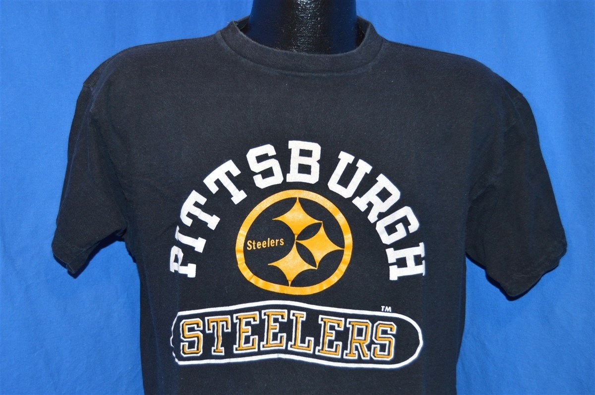 70s Pittsburgh Steelers Steelmark Logo NFL t-shirt Medium