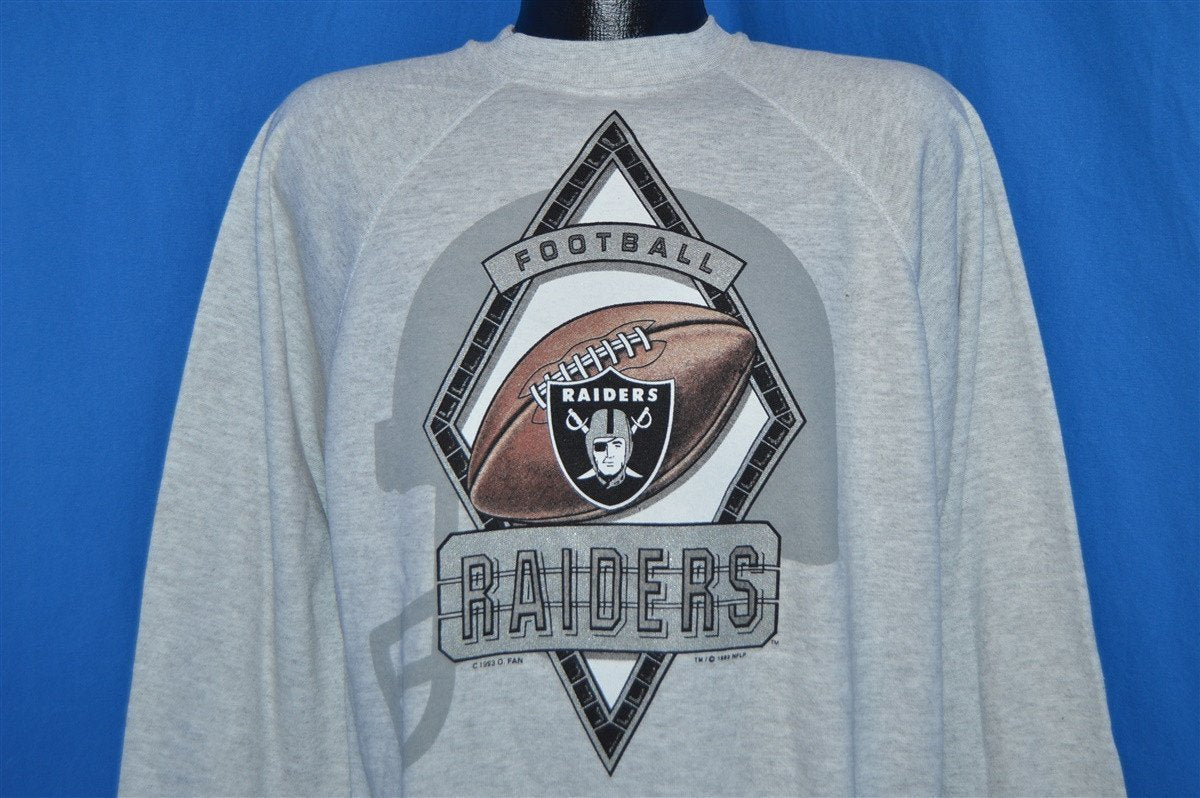 raiders crewneck sweatshirt